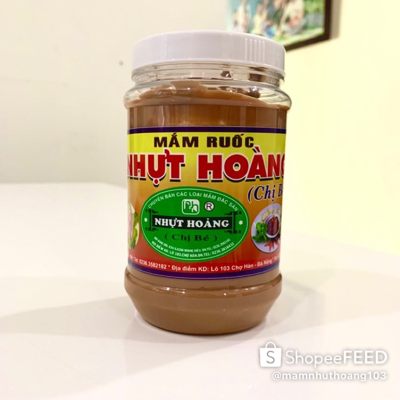 Mắm ruốc Nhựt Hoàng – hũ 500g