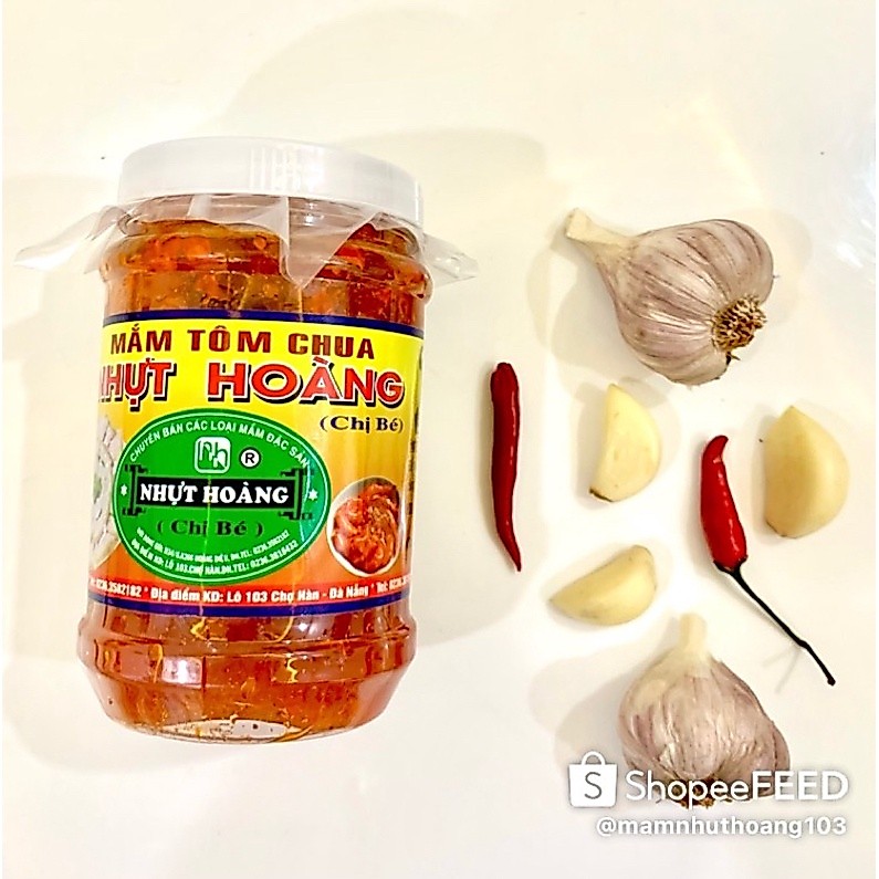 Mắm tôm Nhựt Hoàng loại 2 – hũ 800g